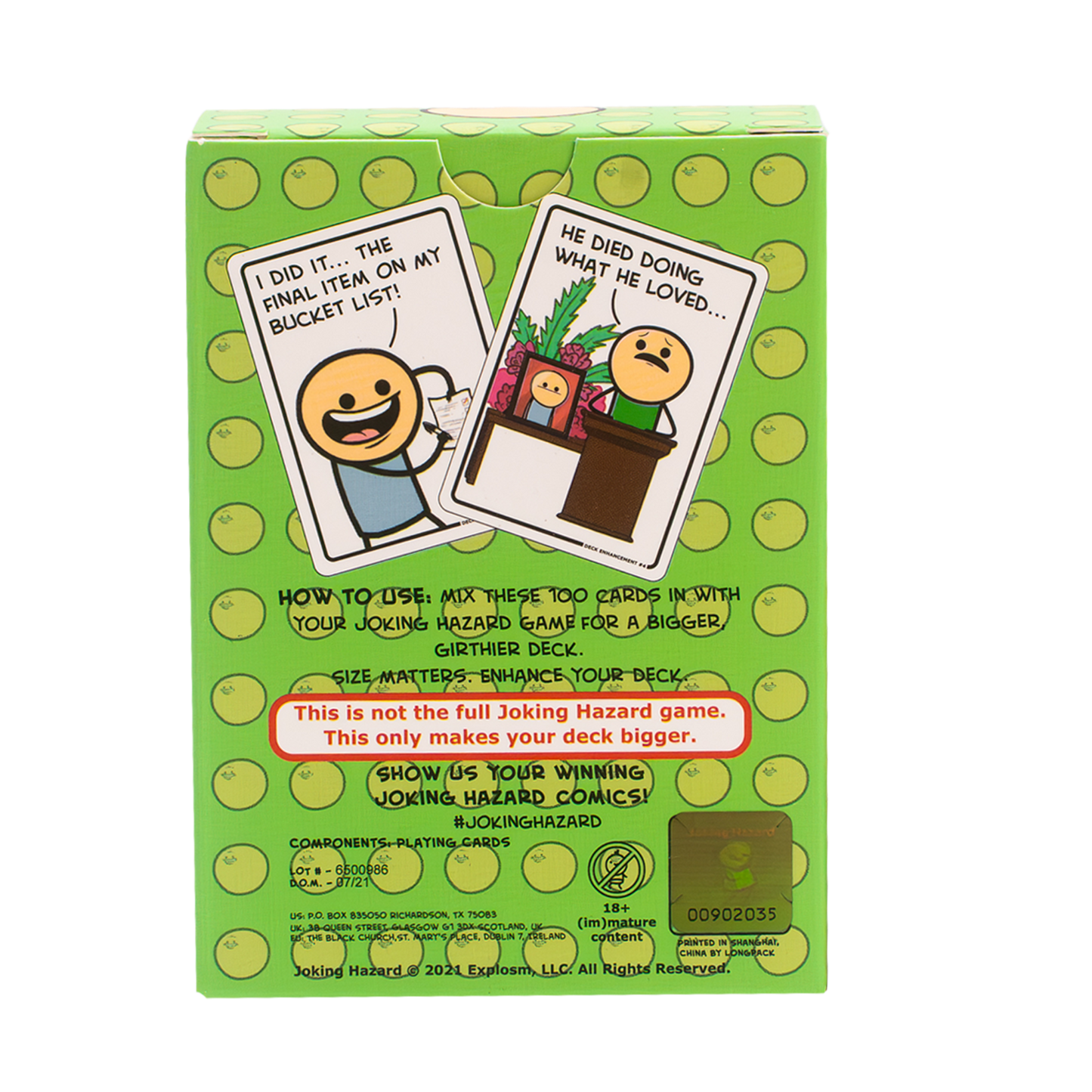 Joking Hazard: Deck Enhancement #4